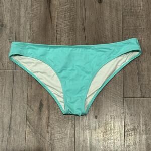 Victoria's Secret Bikini Bottom The Cheeky Swimsuit Medium Turquoise Classic